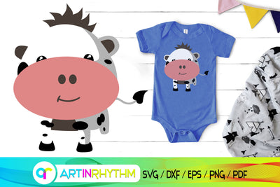 cow, cow svg, animals svg SVG Artinrhythm shop 