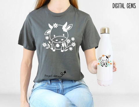 Cow design SVG Digital Gems 