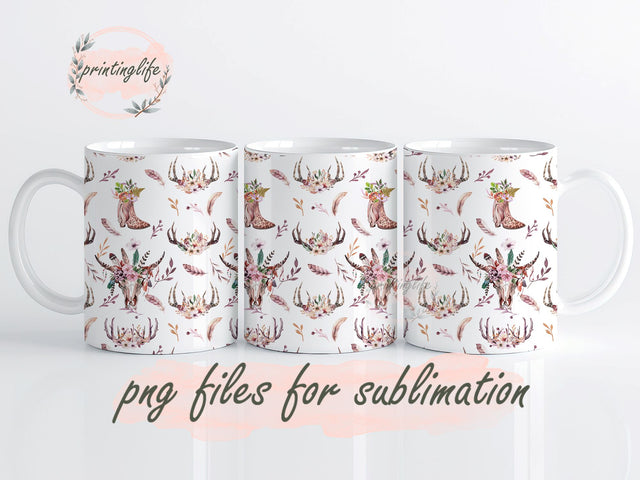 Cow Girl Mug Wrap, Cow Girl PNG, Cowboy Designs Download, Cowgirls Png Sublimation PrintingLife 