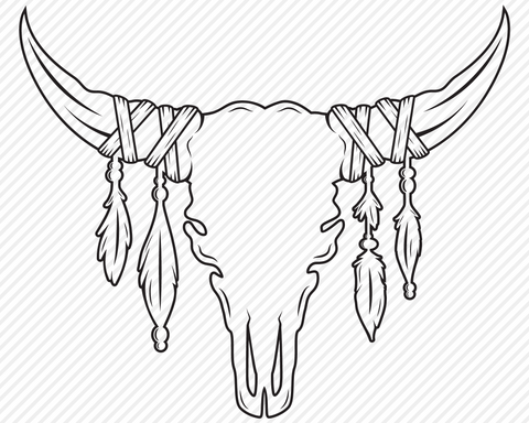 Cow Skull Bundle | Country SVG SVG Texas Southern Cuts 