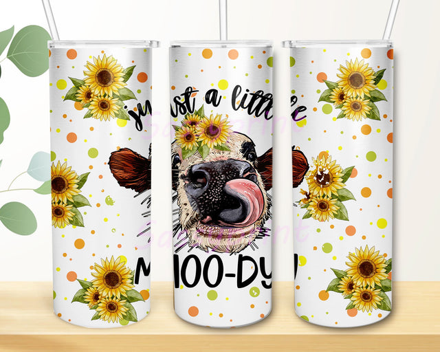 Cow Sunflower Design, Cow Sunflower Print Tumbler PNG, Cowhide Sublimation Design, 20 oz Skinny Tumbler, Sunflowers Tumbler Wrap, Waterslide PNG, Digital Download Sublimation sassyprint 