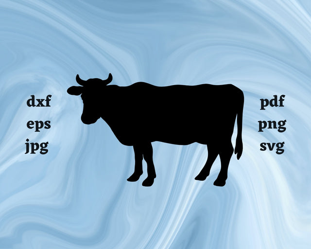 Cow SVG Cut File SVG Northern Light SVG 