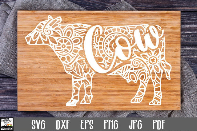 Cow SVG File - Cow Mandala SVG SVG Old Market 