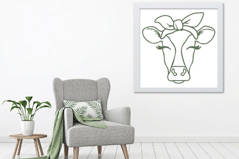 Cow SVG File - Cow with Bandana SVG Cut File SVG Old Market 