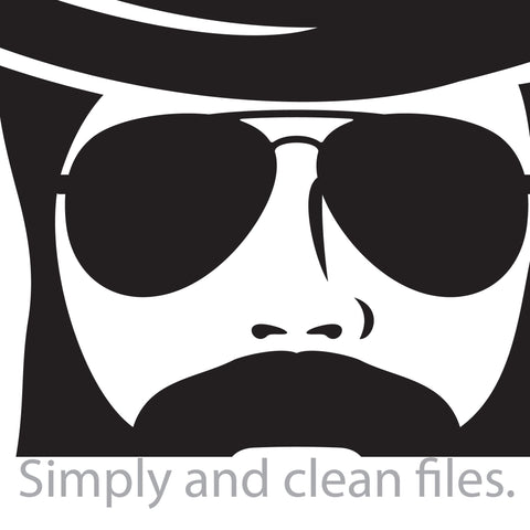 Cowboy beard SVG TribaliumArtSF 