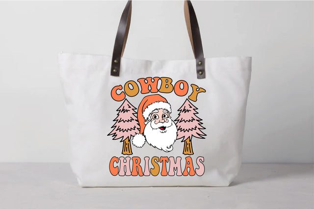 Cowboy Christmas Sublimation Sublimation Creativeart88 