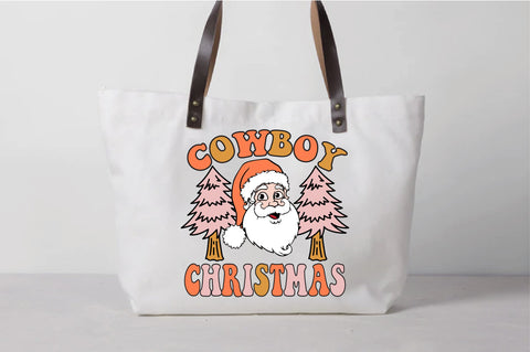Cowboy Christmas Sublimation Sublimation Creativeart88 