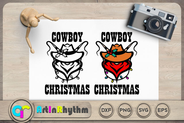 Cowboy Christmas SVG SVG Artinrhythm shop 