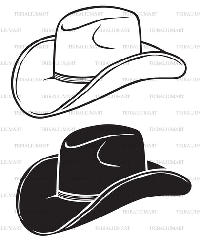 Cowboy hat SVG TribaliumArtSF 