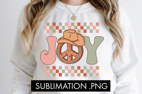 Cowboy Joy Christmas PNG Sublimation Sublimation Freeling Design House 
