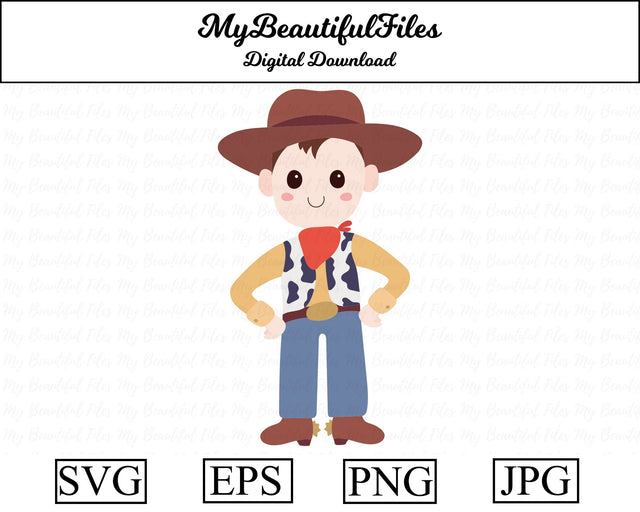 Cowboy SVG MyBeautifulFiles 