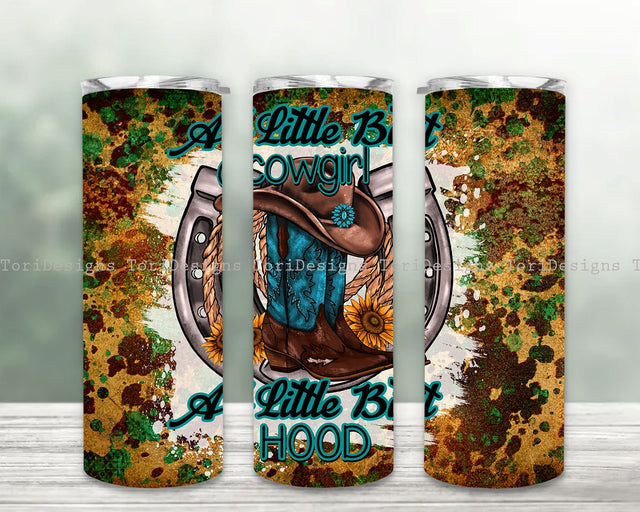 Cowgirl 20oz Skinny Tumbler, Western Cowgirl Tumbler, Western Tumbler Sublimation Designs, Cowgirl Tumbler Png Sublimation ToriDesigns 