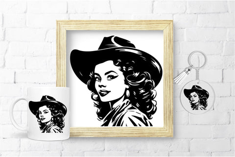 Cowgirl SVG File For Cricut Country Girl. Southern Girl Svg SVG OrangeBrushStudio 