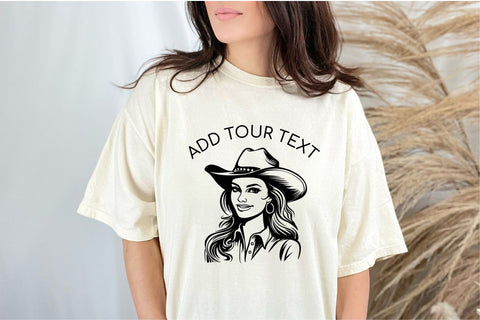 Cowgirl SVG File For Cricut Country Girl SVG OrangeBrushStudio 