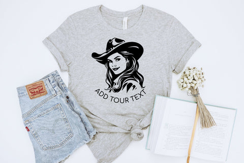 Cowgirl SVG File For Cricut Southern Girl SVG OrangeBrushStudio 