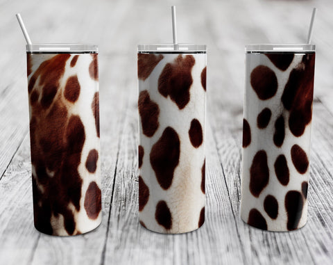 Cowhide Tumbler Sublimation Designs Bundle, 20 Oz Skinny Tumbler Cow Hide Designs, Cowgirl Tumbler PNG, Heifer Tumbler PNG, 5 Designs Sublimation HappyDesignStudio 