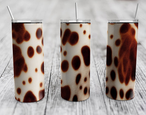 Cowhide Tumbler Sublimation Designs Bundle, 20 Oz Skinny Tumbler Cow Hide Designs, Cowgirl Tumbler PNG, Heifer Tumbler PNG, 5 Designs Sublimation HappyDesignStudio 