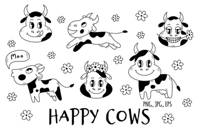 Cows Sublimation Rin Green 