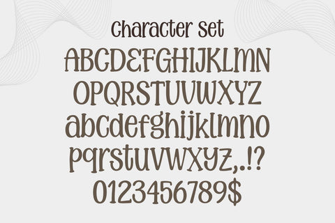 Cozey Manor - a Quirky Font Font So Fontsy Design Shop 