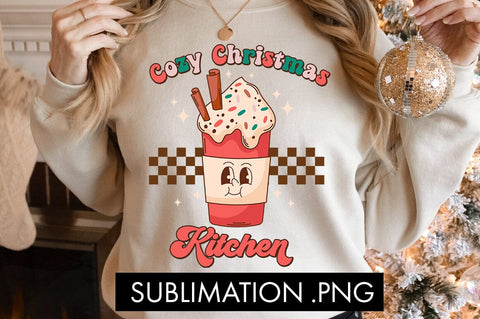 Cozy Christmas Kitchen Sublimation PNG Sublimation Freeling Design House 