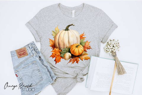 Cozy Fall Clipart Bundle, Autumn Sublimation Bundle Sublimation OrangeBrushStudio 