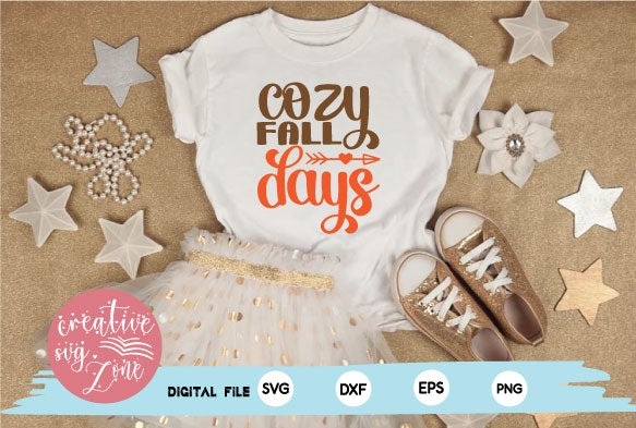 Cozy fall days SVG md faruk hossain 