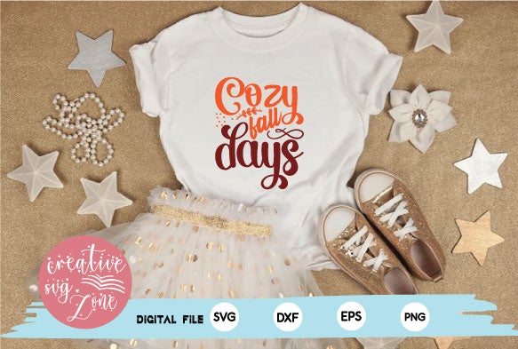 Cozy fall days SVG md faruk hossain 