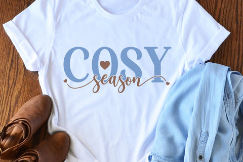 Cozy Season | Quotes For T-shirt SVG Cut File SVG zoellartz 