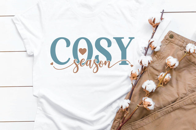 Cozy Season | Quotes For T-shirt SVG Cut File SVG zoellartz 