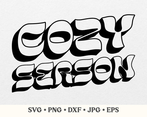 Cozy season svg, Cozy season png, Fall svg, Winter svg, Christmas svg, Thanksgiving svg, Autumn vibes svg, Cozy season cut file SVG MAKStudion 