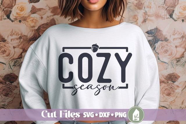 Cozy Season SVG, Fall Shirt Designs SVG LilleJuniper 