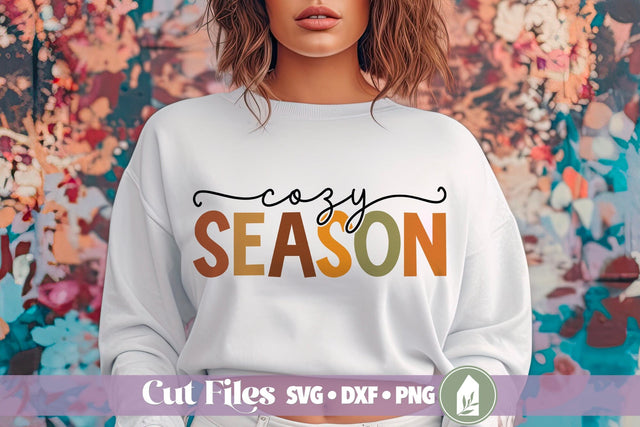 Cozy Season SVG, Fall SVG Files SVG LilleJuniper 