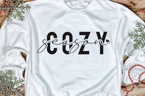 Cozy Season SVG, Fall Svg, Get Cozy Svg, Autumn svg SVG Chamsae Studio 