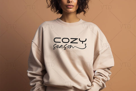 Cozy Season Svg for Merry Christmas and Winter, holiday svg, Christmas Jumper Svg, Winter Svg, Stay Home Svg, Cozy Vibes Svg SVG DesignDestine 