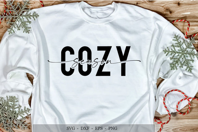 Cozy Season Svg, Get Cozy Svg, Winter Svg, Stay Home Svg SVG Chamsae Studio 