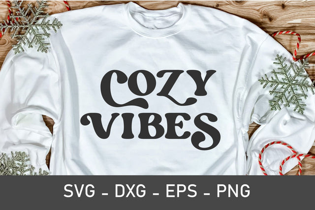 Cozy Vibes svg, Stay Cozy, Winter svg for silhouette SVG Chamsae Studio 