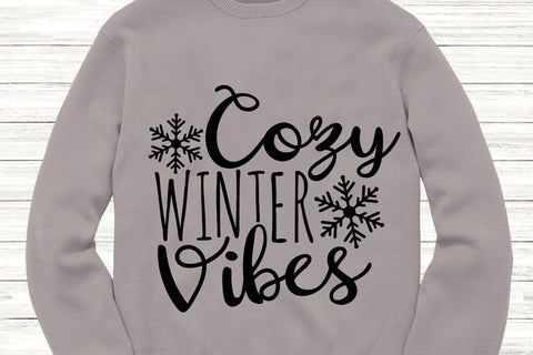 Cozy Winter Vibes| Christmas SVG Cutting Files. SVG CosmosFineArt 