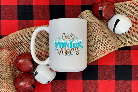 Cozy Winter Vibes PNG Sublimation Sublimation CraftLabSVG 