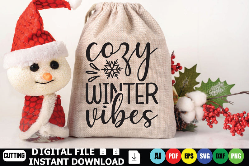 Cozy Winter Vibes SVG Shahin alam 