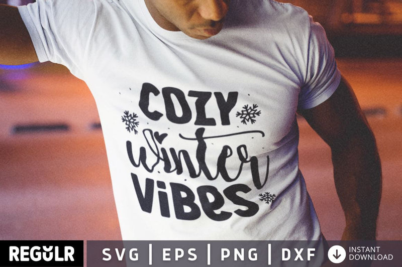 Cozy winter vibes SVG SVG Regulrcrative 