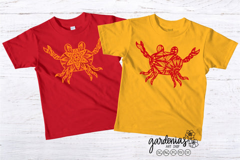 Crab Mandala SVG SVG Gardenias Art Shop 