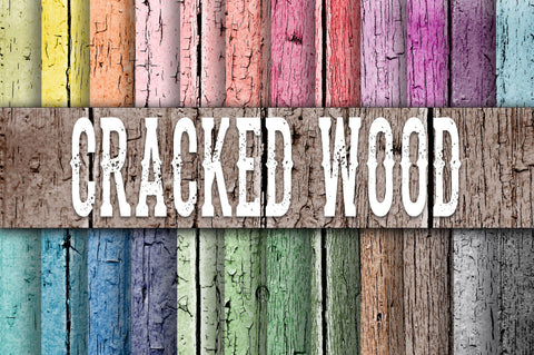 Cracked Wood Fence Digital Paper Textures Sublimation Old Market 