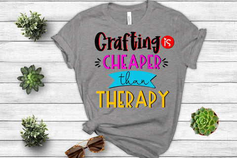 Crafting is Cheaper Than Therapy Sublimation Sublimation Happy Printables Club 