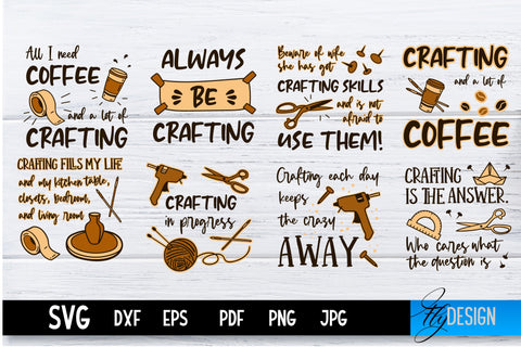 Crafting SVG Bundle | Crafting Design | Crafts SVG v.1 SVG Fly Design 