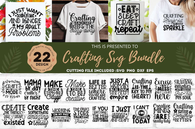 Crafting SVG Bundle SVG Designangry 