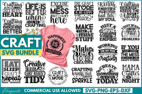 Crafting Svg Bundle, SVG DESIGNISTIC 