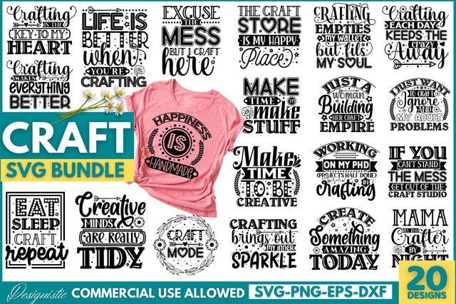 Crafting Svg Bundle, SVG DESIGNISTIC 