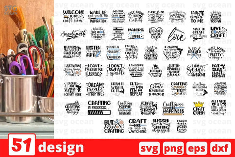 Crafting SVG Bundle SVG SvgOcean 