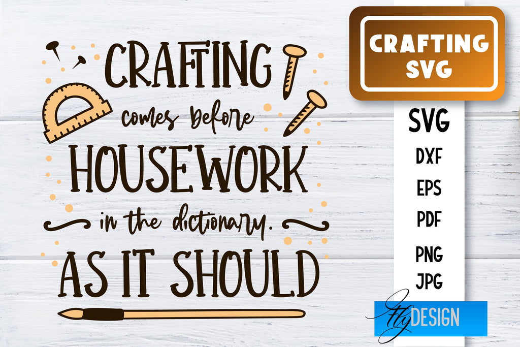 Crafting SVG | Crafting Design | Crafts SVG - So Fontsy