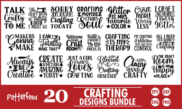 Crafting SVG Designs Bundle SVG PatternFeed8 